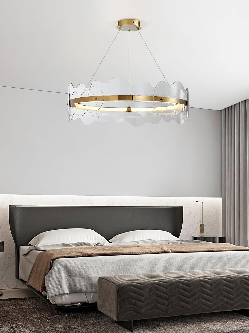 Vitalir Chandelier Acrylique Moderne - Neutralighting