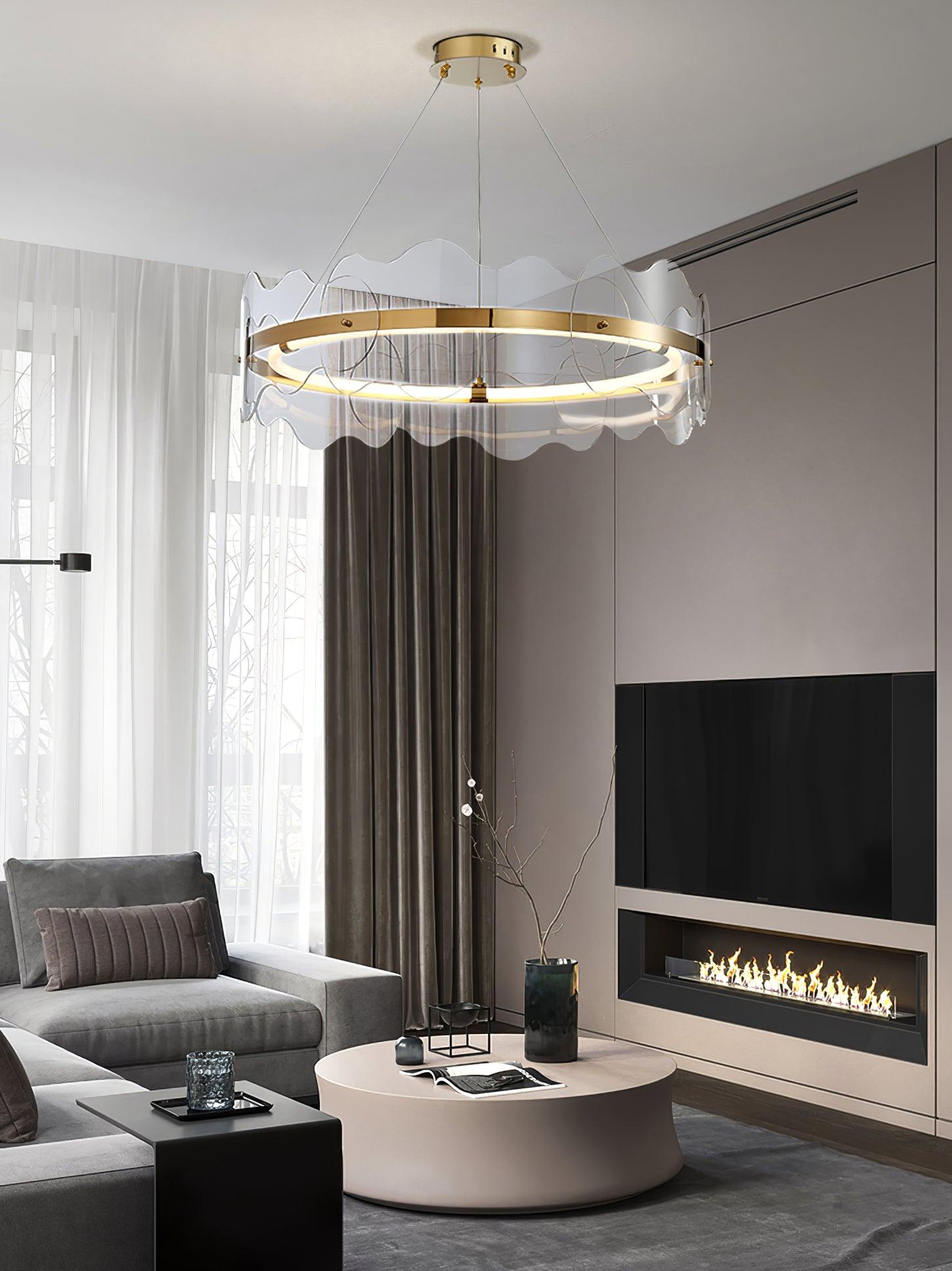 Vitalir Chandelier Acrylique Moderne - Neutralighting