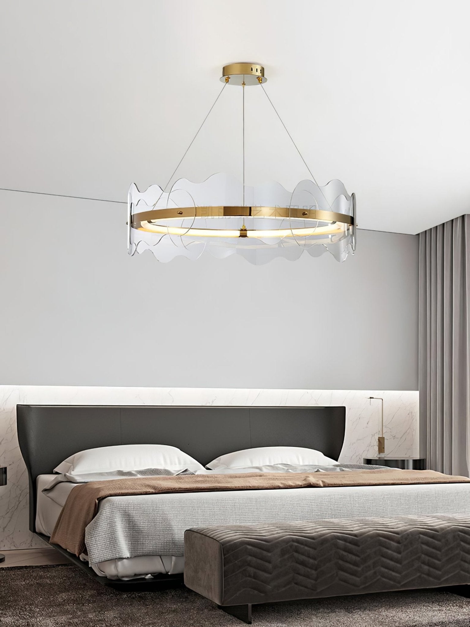 Vitalir Chandelier Acrylique Moderne - Neutralighting