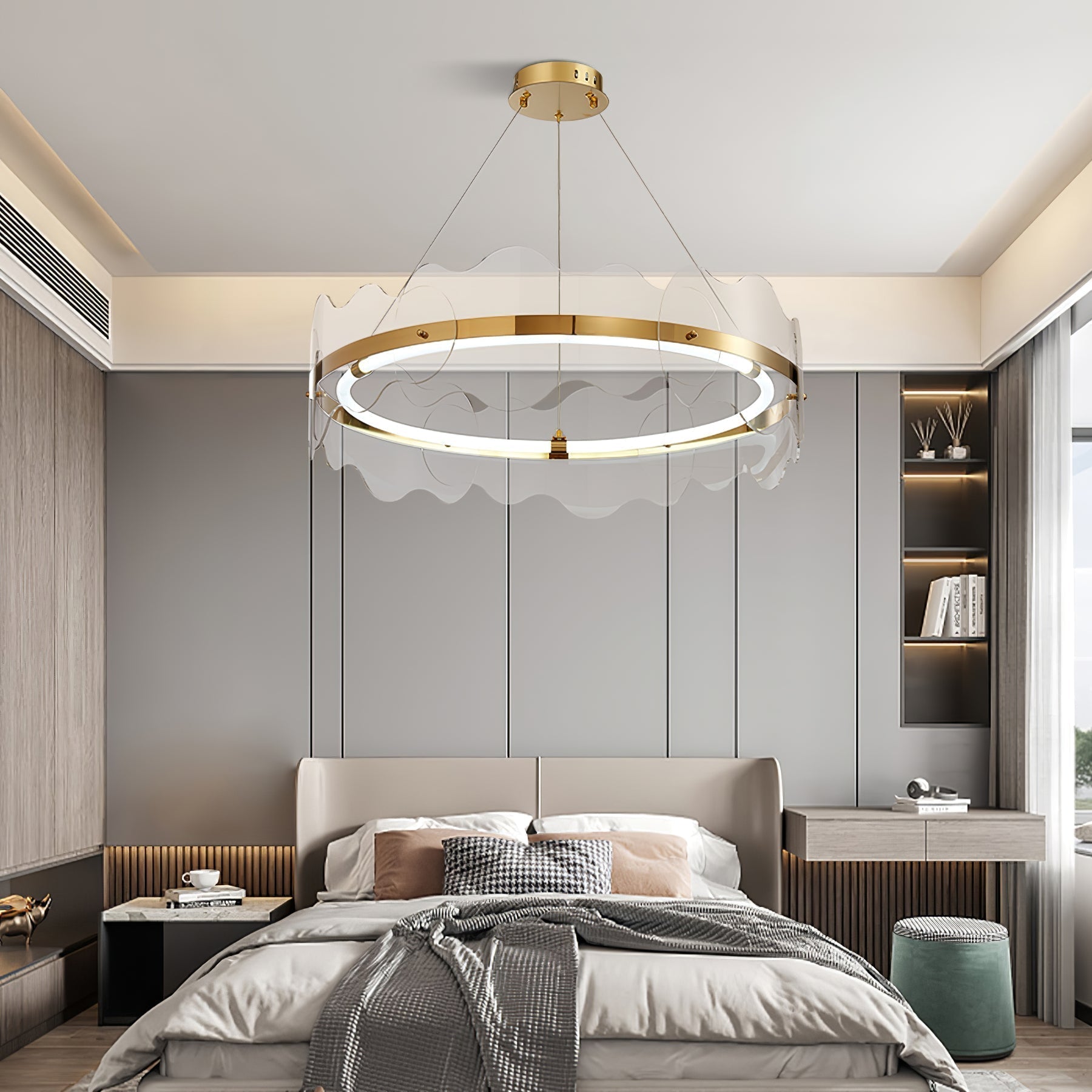 Vitalir Chandelier Acrylique Moderne - Neutralighting