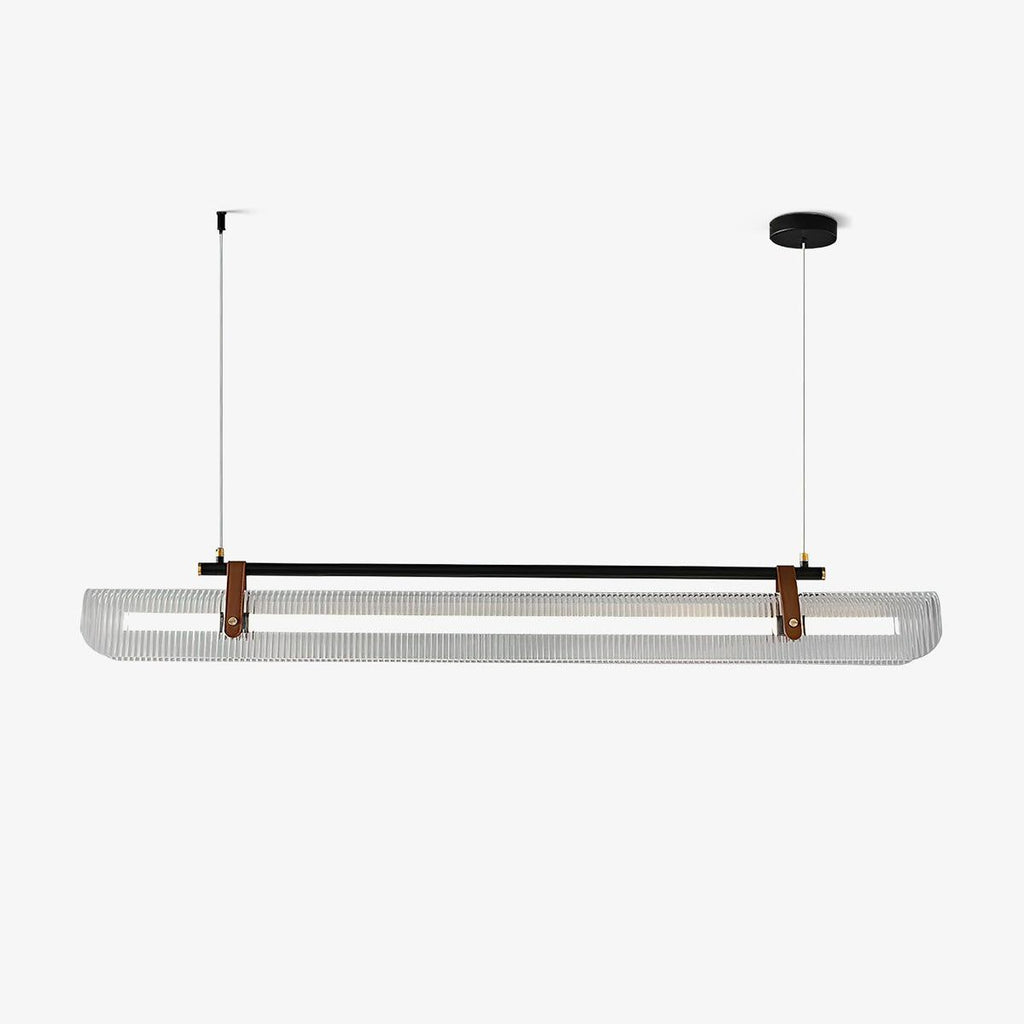 Lustra Suspension Lampe Acrylique Linéaire Moderne pour Salle à Manger - Neutralighting