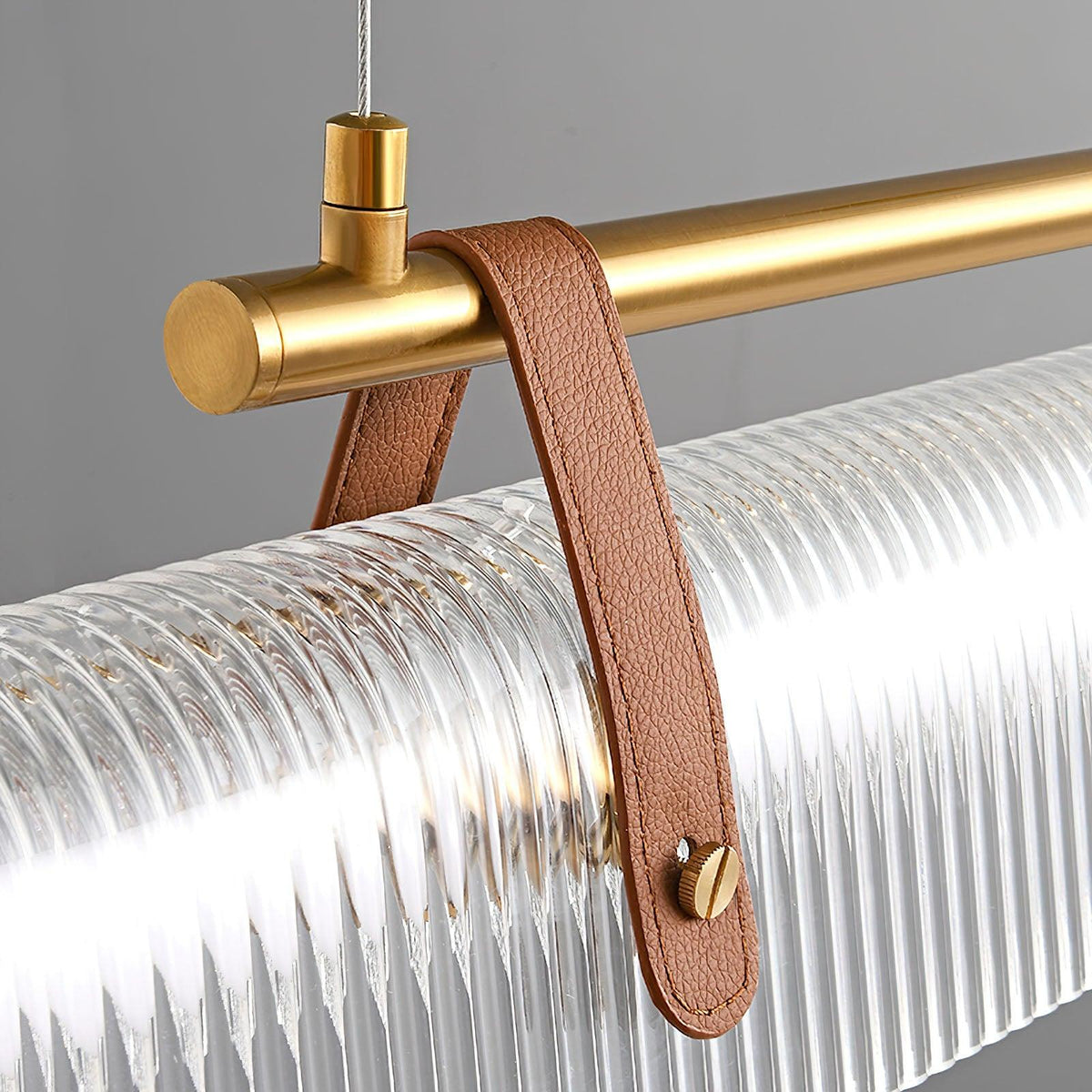 Lustra Suspension Lampe Acrylique Linéaire Moderne pour Salle à Manger - Neutralighting