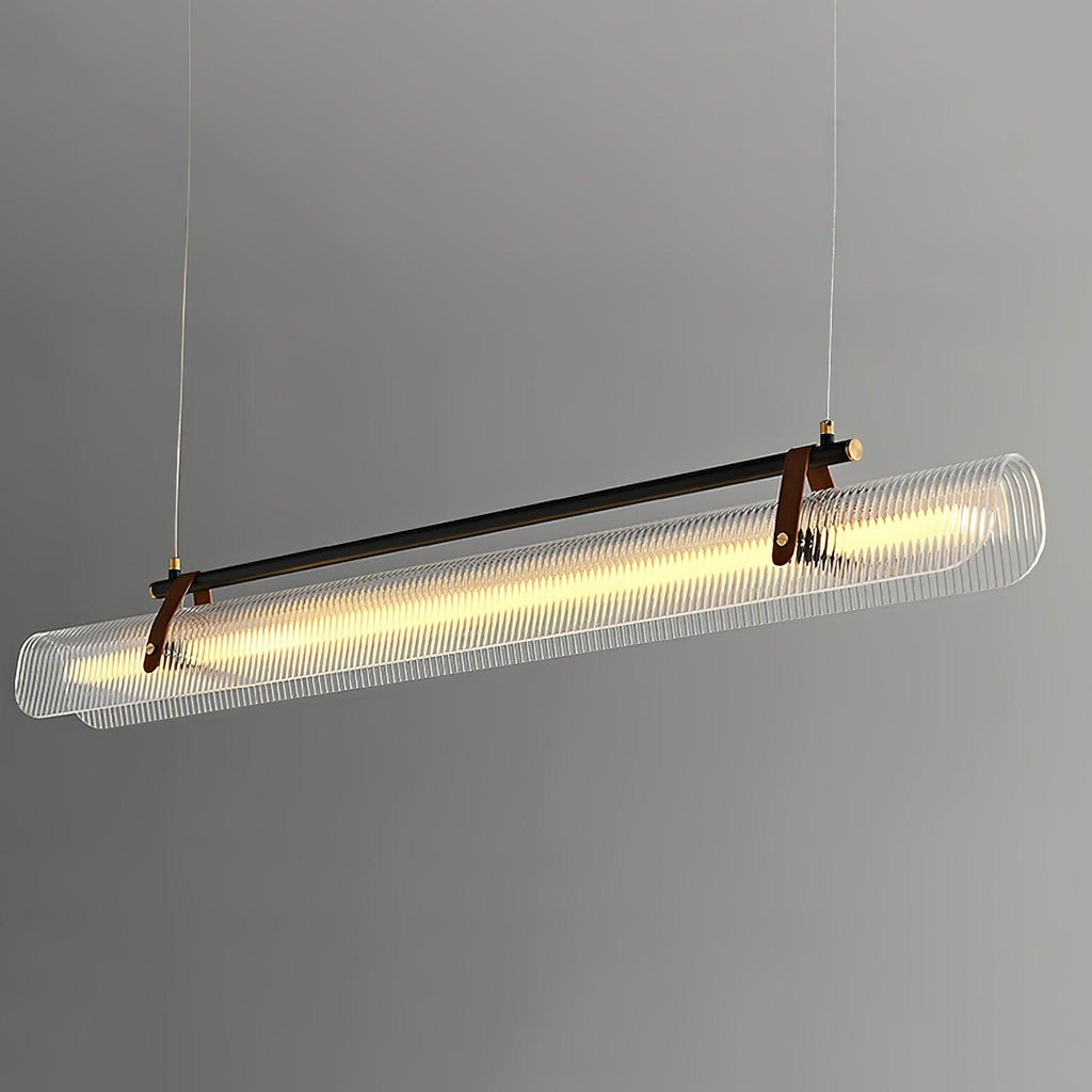 Lustra Suspension Lampe Acrylique Linéaire Moderne pour Salle à Manger - Neutralighting