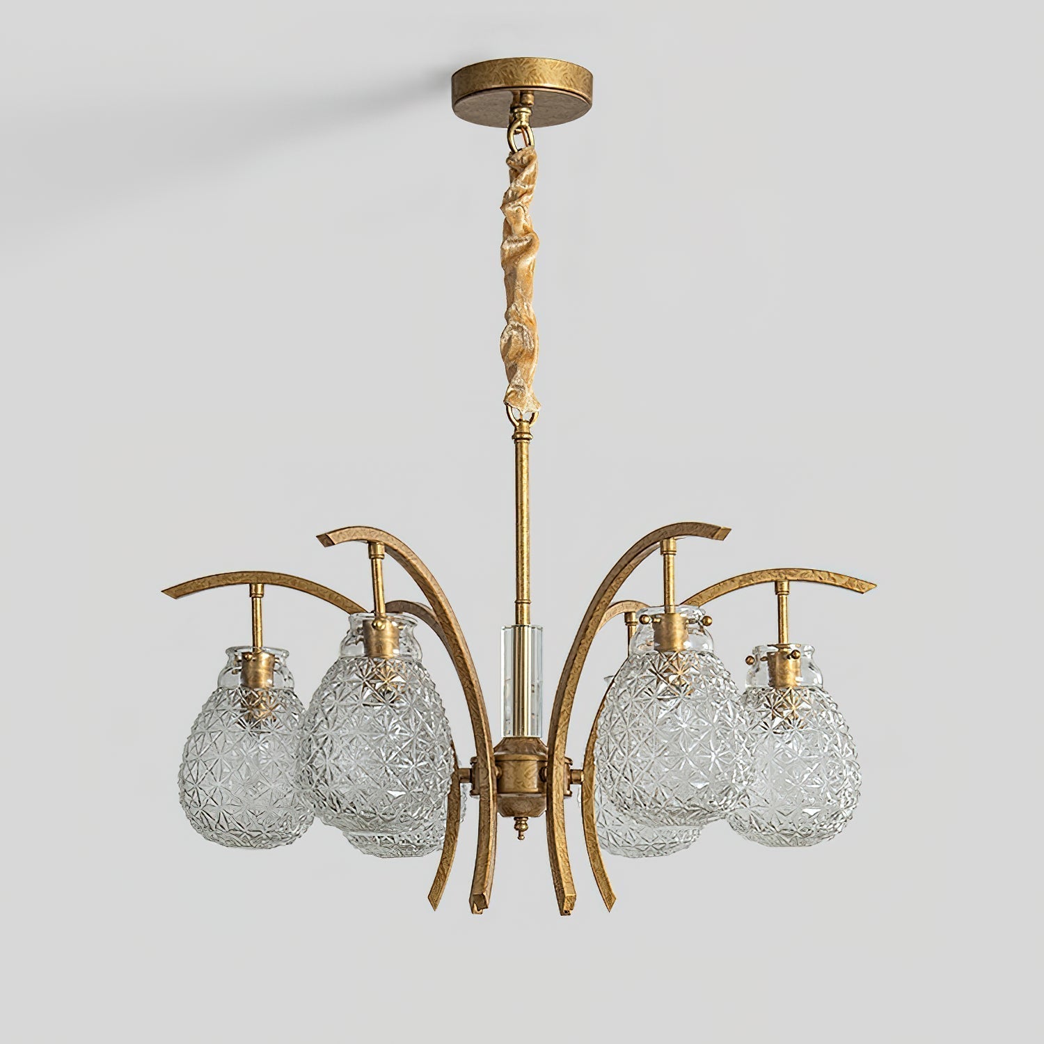 Adams Lustre Verre Luxe Postmoderne - Neutralighting