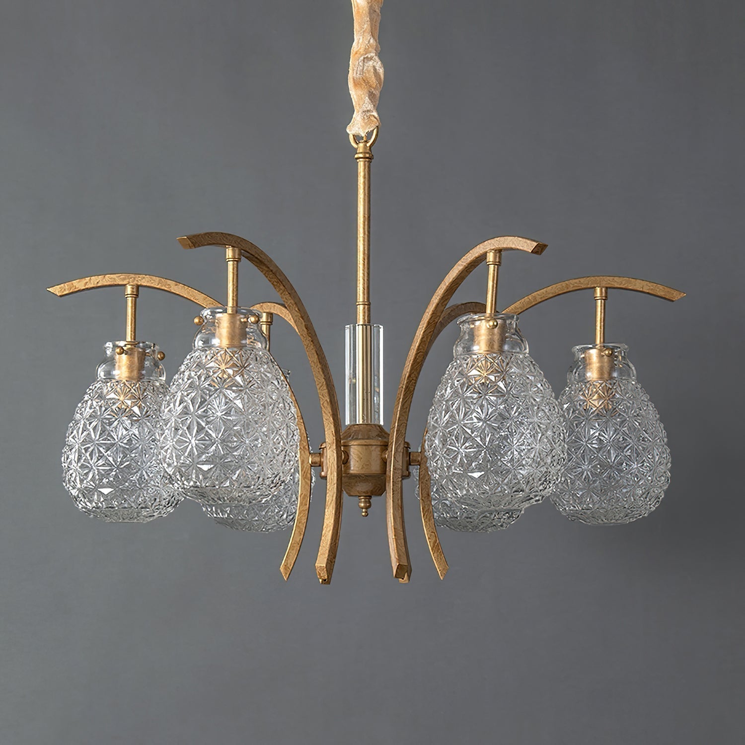 Adams Lustre Verre Luxe Postmoderne - Neutralighting