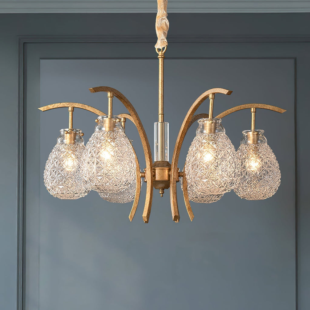 Adams Lustre Verre Luxe Postmoderne - Neutralighting