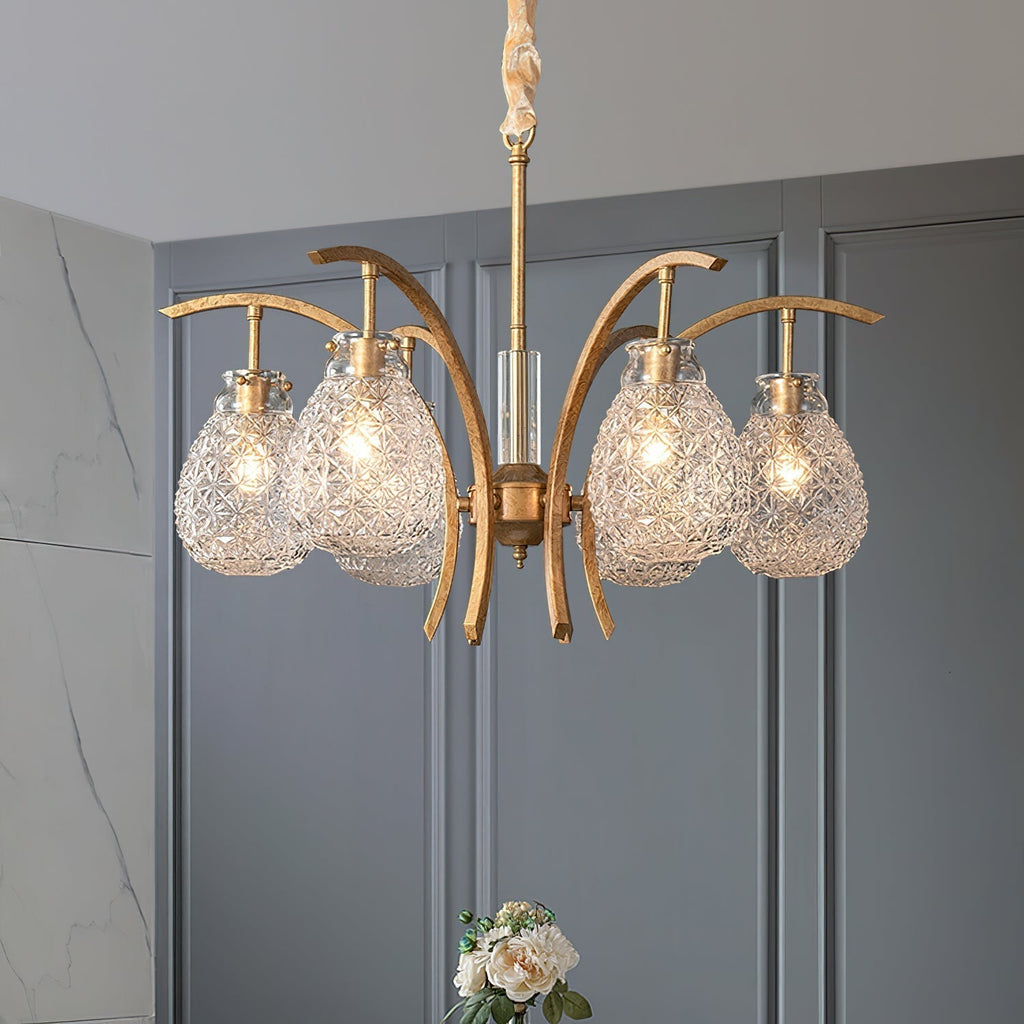 Adams Lustre Verre Luxe Postmoderne - Neutralighting