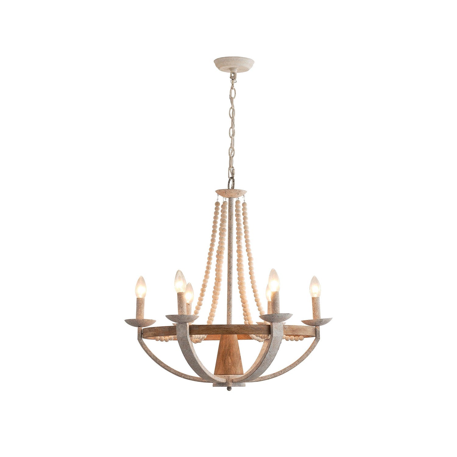 Adan Lustre Bois Moderne Traditionnel - Neutralighting