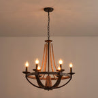 Adan Lustre Bois Moderne Traditionnel - Neutralighting