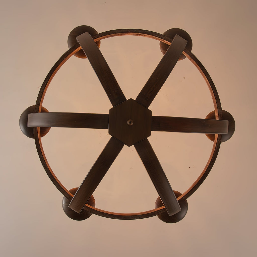 Adan Lustre Bois Moderne Traditionnel - Neutralighting