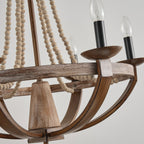 Adan Lustre Bois Moderne Traditionnel - Neutralighting