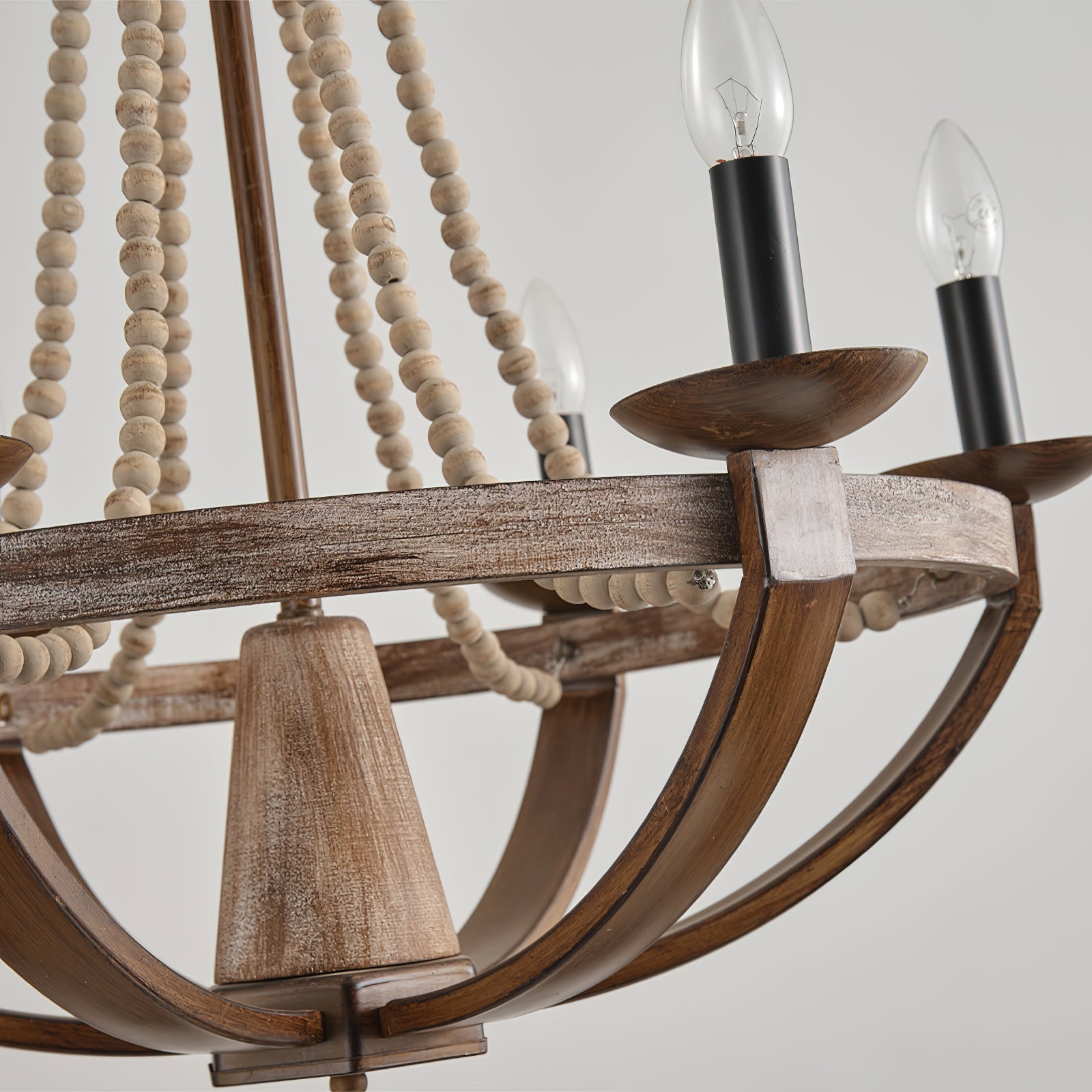 Adan Lustre Bois Moderne Traditionnel - Neutralighting