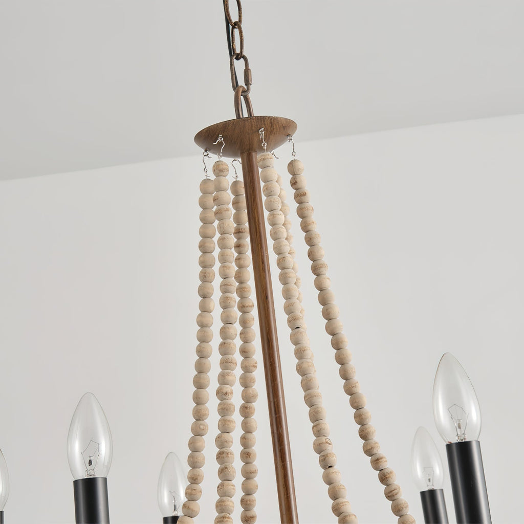 Adan Lustre Bois Moderne Traditionnel - Neutralighting