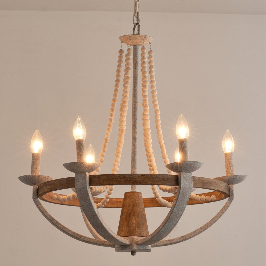 Adan Lustre Bois Moderne Traditionnel - Neutralighting