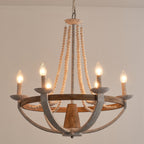 Adan Lustre Bois Moderne Traditionnel - Neutralighting