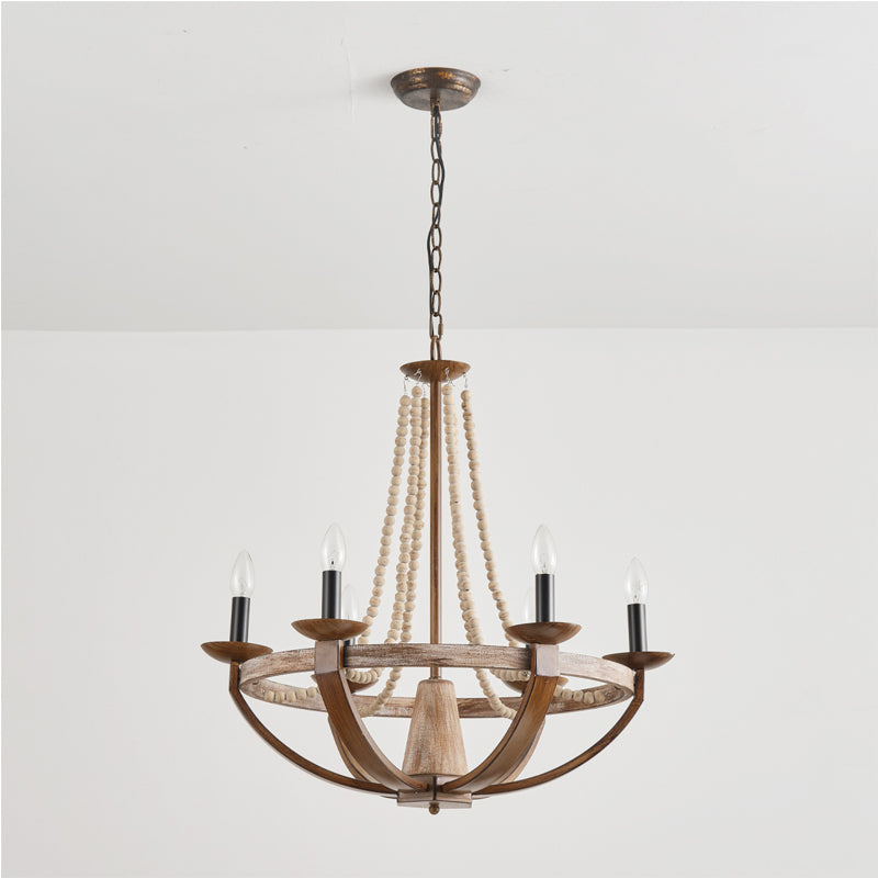 Adan Lustre Bois Moderne Traditionnel - Neutralighting