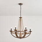 Adan Lustre Bois Moderne Traditionnel - Neutralighting