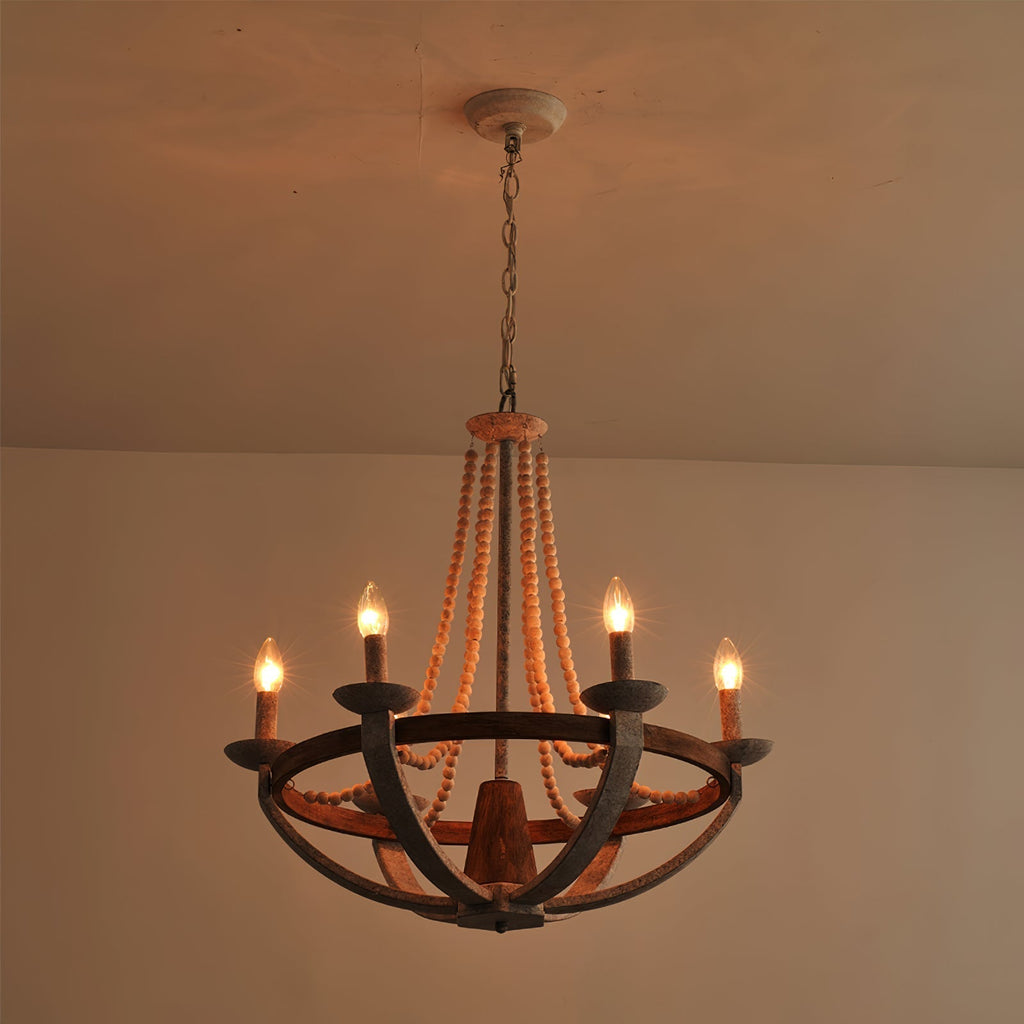 Adan Lustre Bois Moderne Traditionnel - Neutralighting