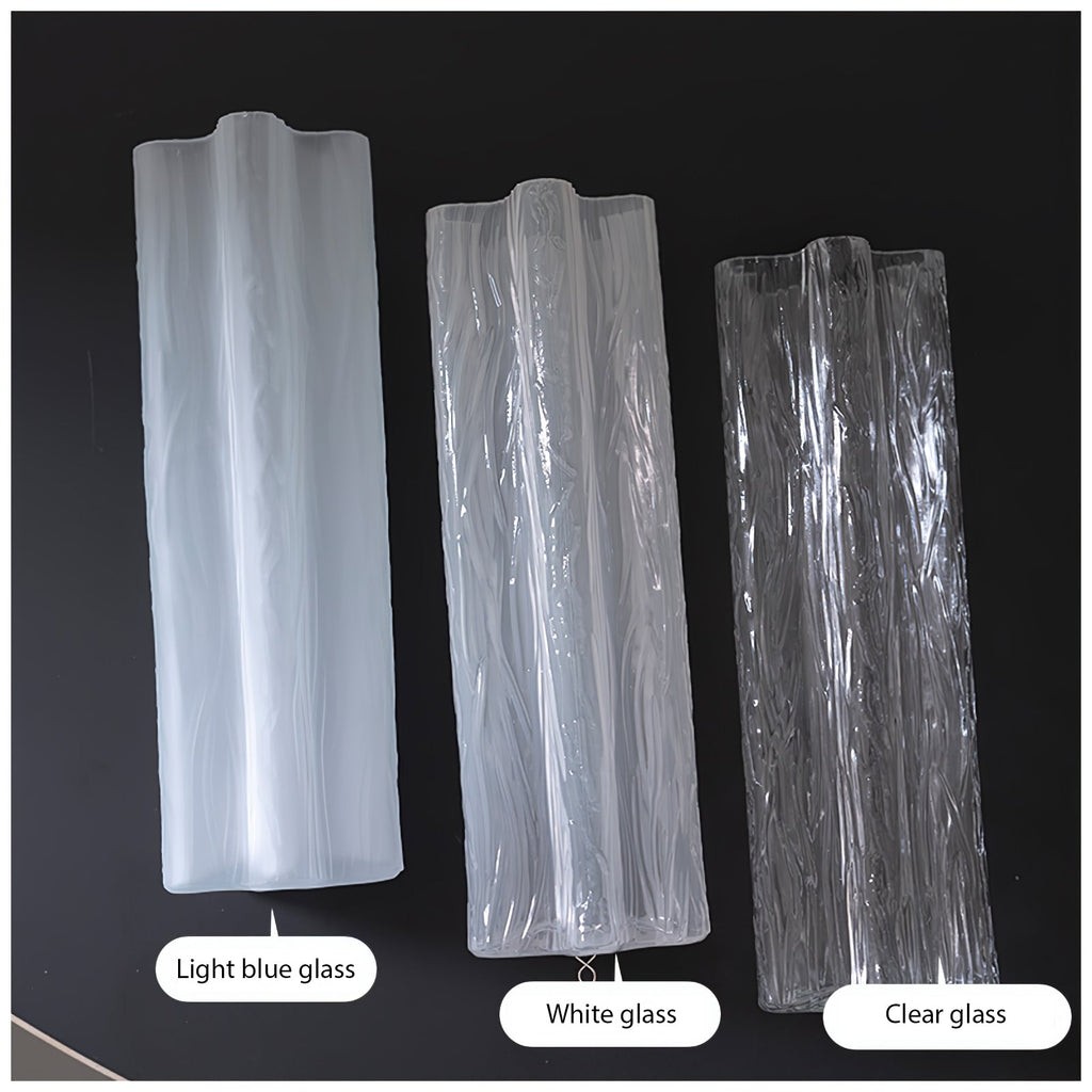Aurora Chandelier Blanc Tubes Superposés - Neutralighting