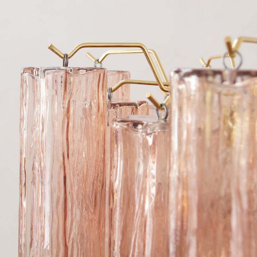 Aurora Lustre Verre Tube Superposé Luxe - Neutralighting