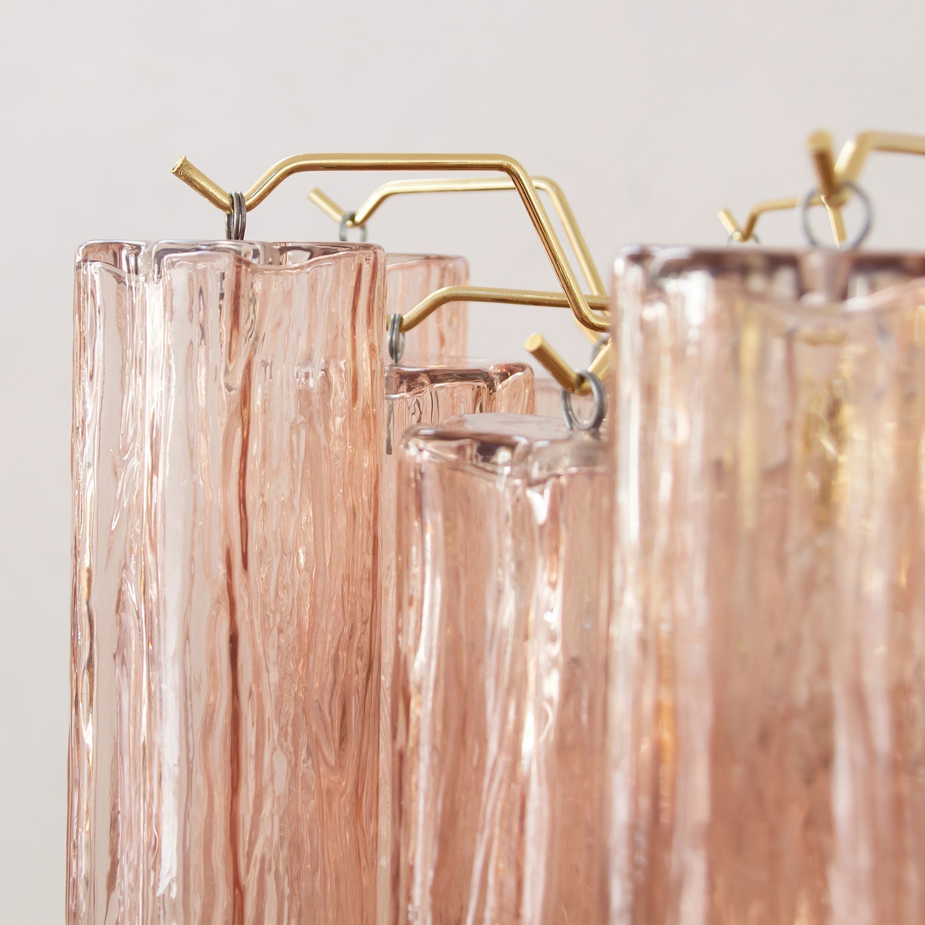 Aurora Lustre Verre Tube Superposé Luxe - Neutralighting