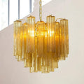 Aurora Lustre Verre Tube Superposé Luxe - Neutralighting
