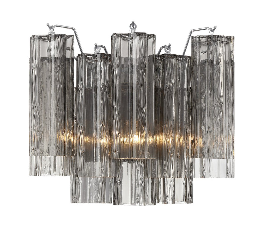 Aurora Applique Murale Moderne en Verre Ambre - Neutralighting
