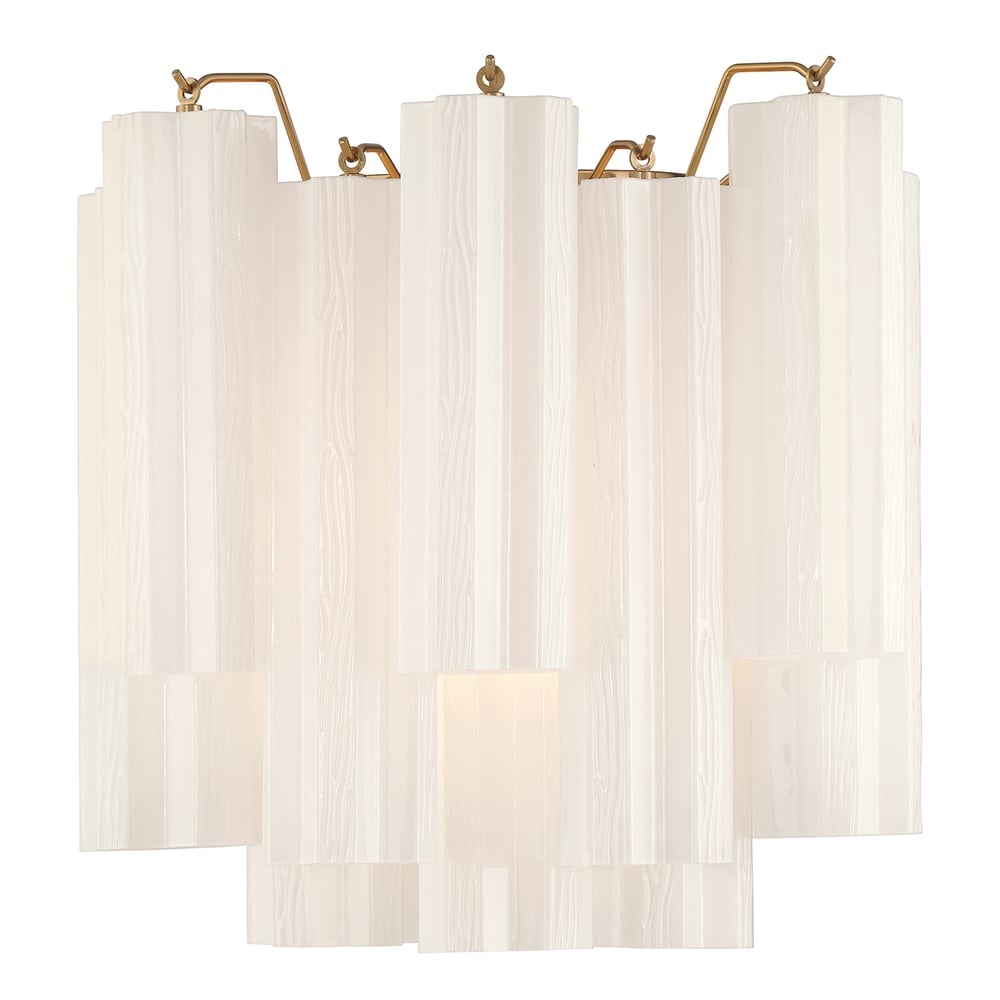 Aurora Applique Murale Moderne en Verre Ambre - Neutralighting
