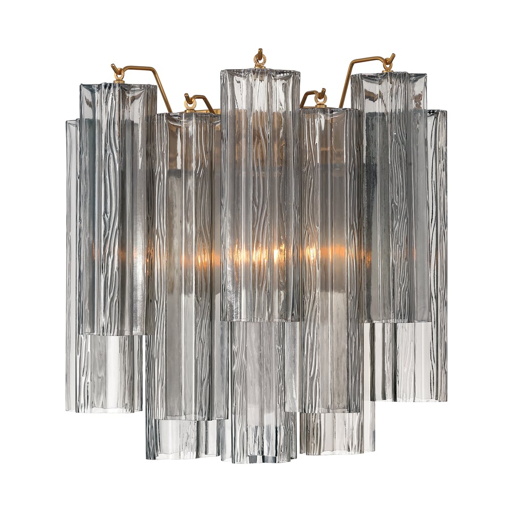 Aurora Applique Murale Moderne en Verre Ambre - Neutralighting