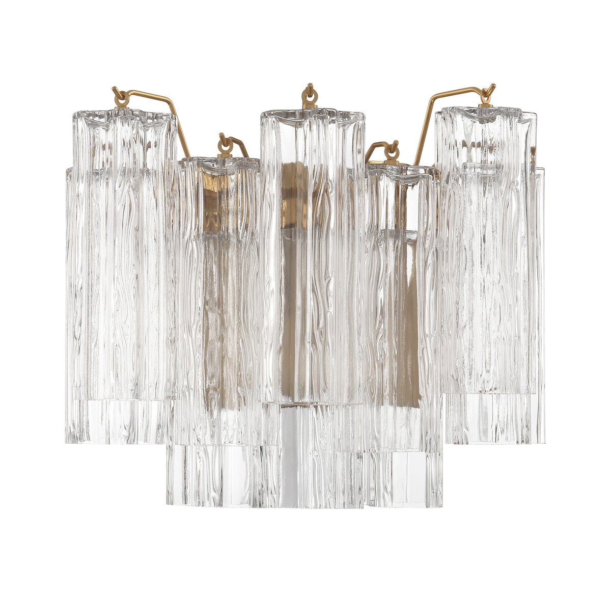 Aurora Applique Murale Moderne en Verre Ambre - Neutralighting