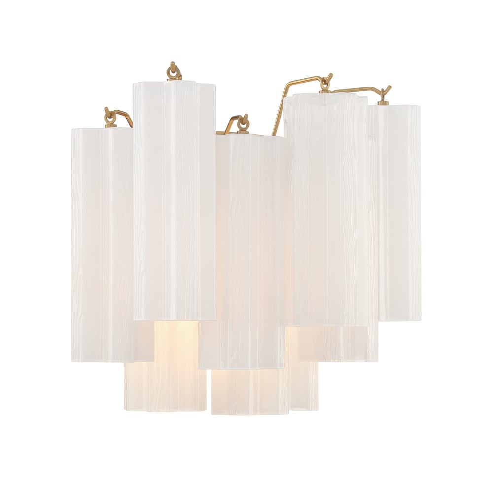 Aurora Applique Murale Moderne en Verre Ambre - Neutralighting