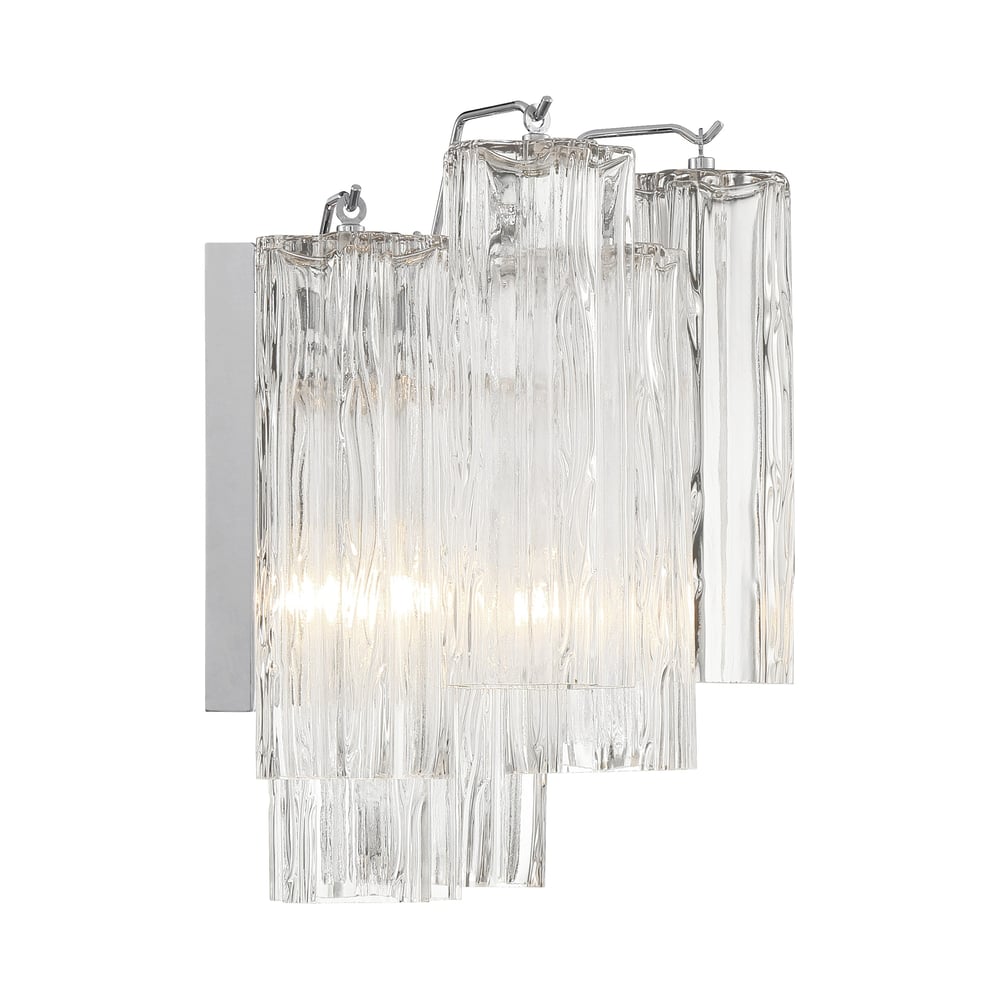 Aurora Applique Murale Moderne en Verre Ambre - Neutralighting