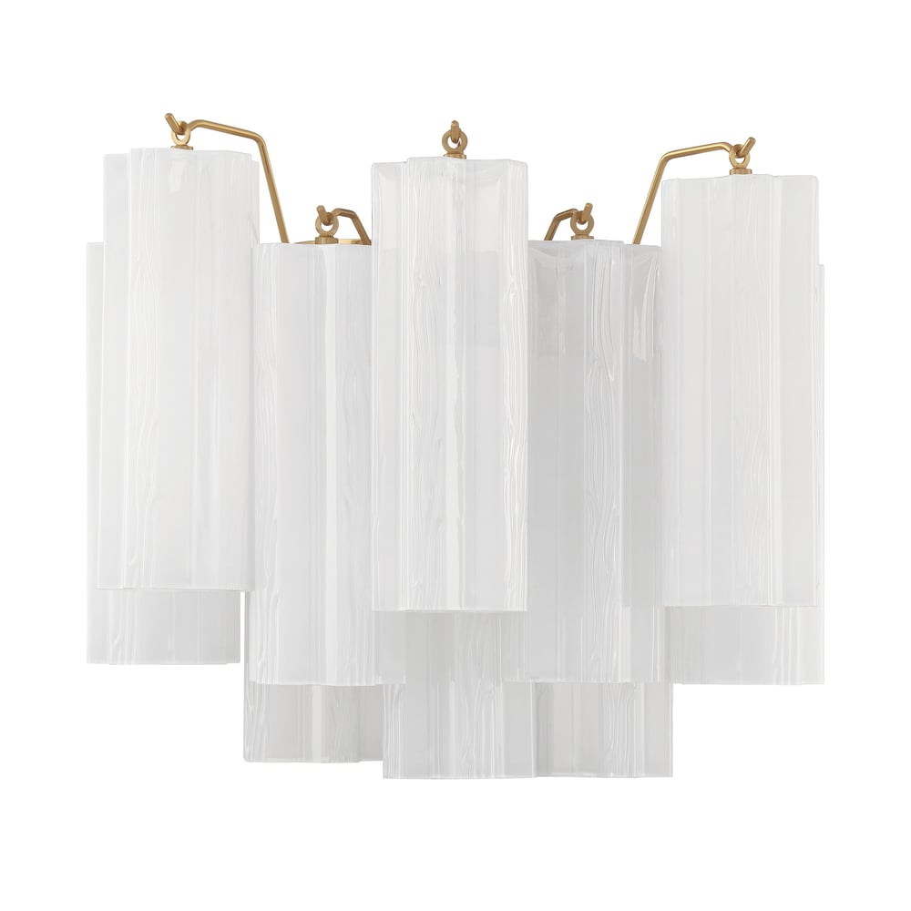 Aurora Applique Murale Moderne en Verre Ambre - Neutralighting