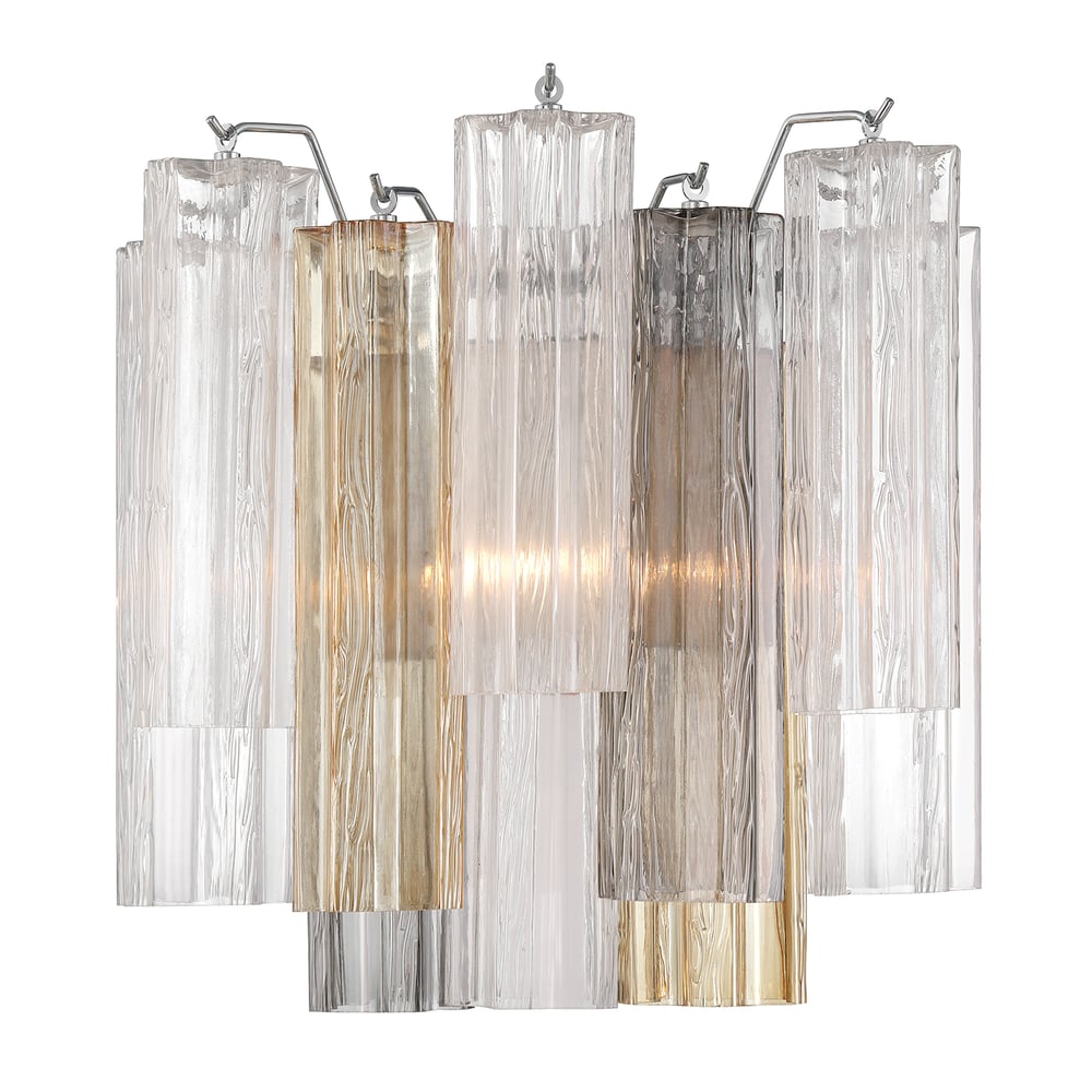 Aurora Applique Murale Moderne en Verre Ambre - Neutralighting