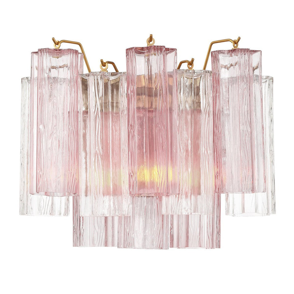 Aurora Applique Murale Moderne en Verre Ambre - Neutralighting