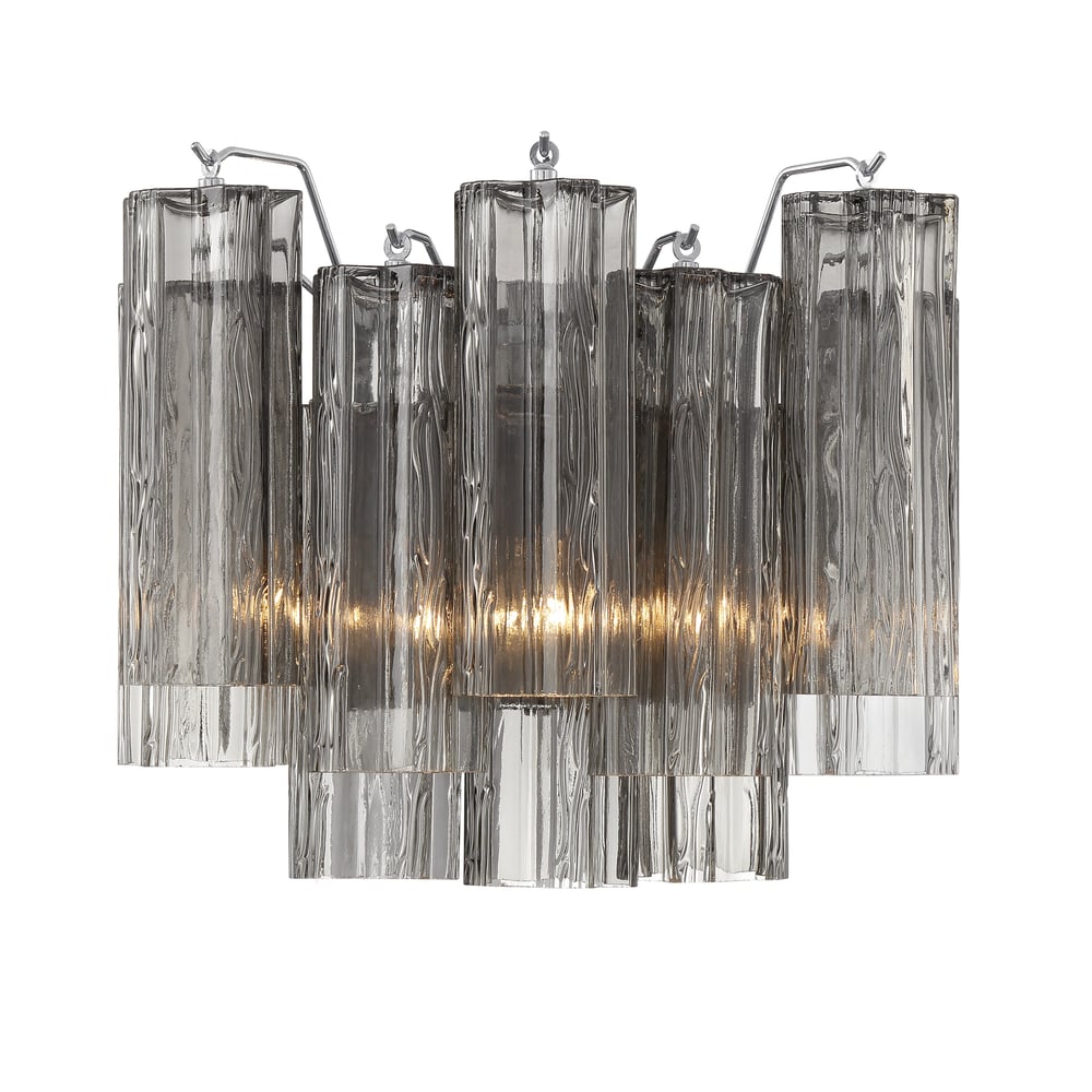 Aurora Applique Murale Moderne en Verre Ambre - Neutralighting