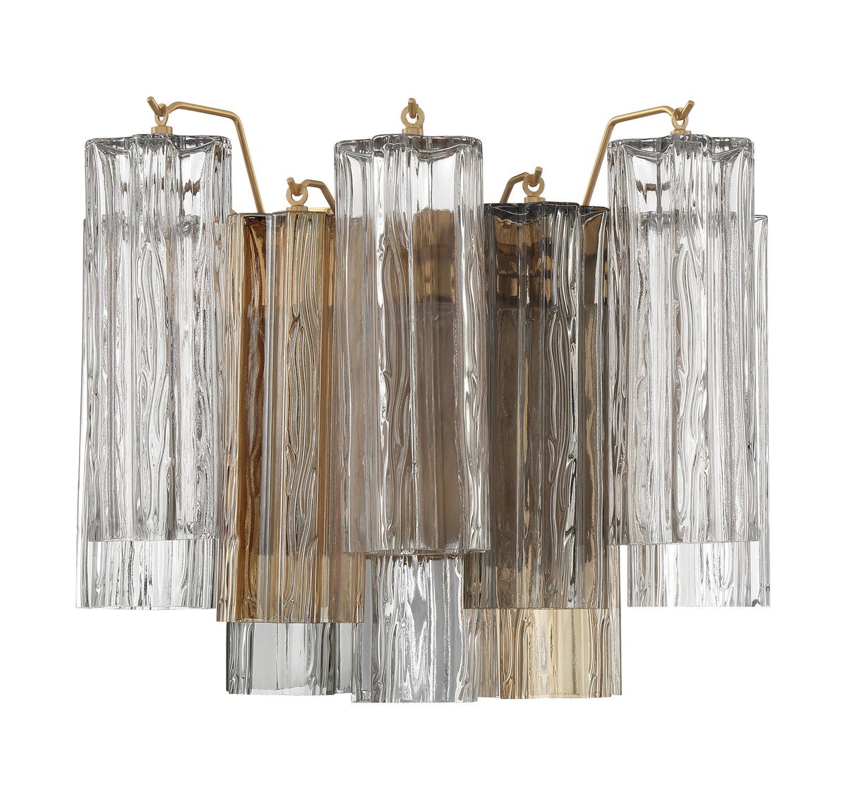 Aurora Applique Murale Moderne en Verre Ambre - Neutralighting