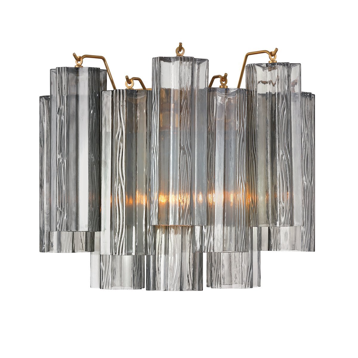 Aurora Applique Murale Moderne en Verre Ambre - Neutralighting