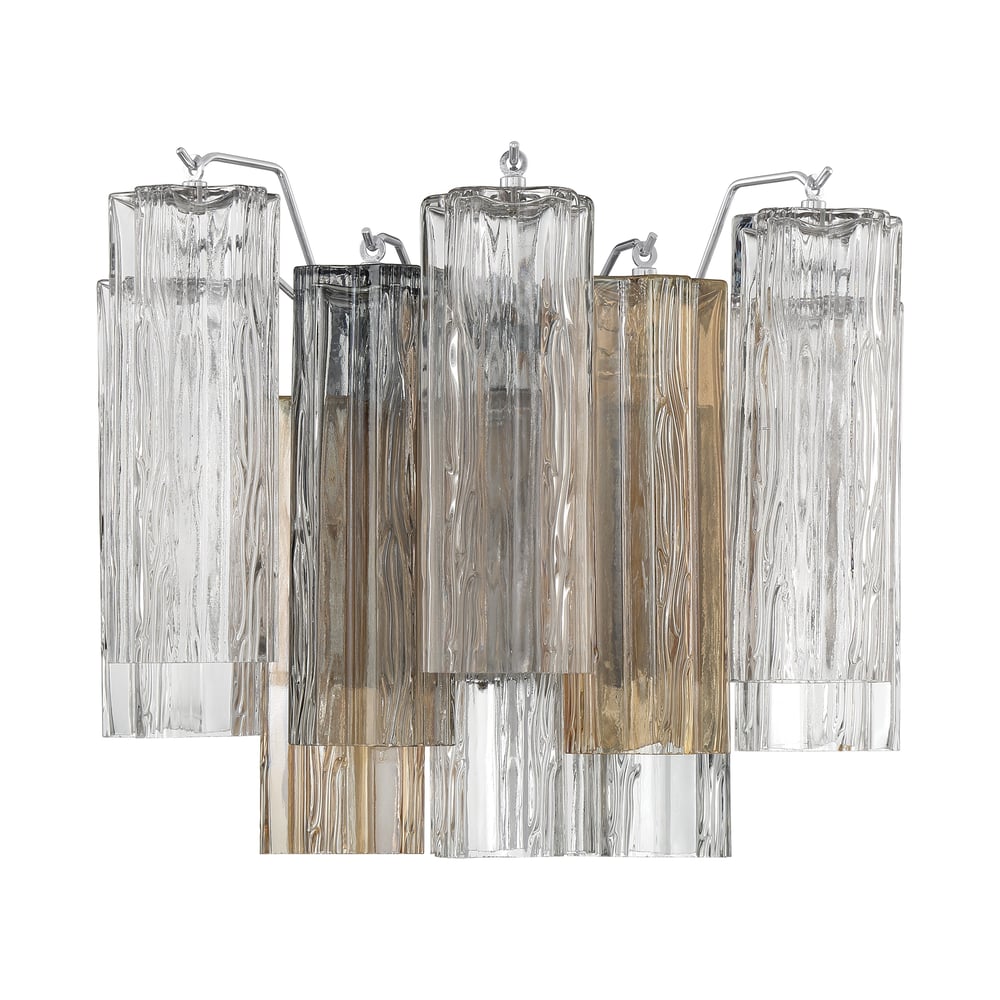 Aurora Applique Murale Moderne en Verre Ambre - Neutralighting