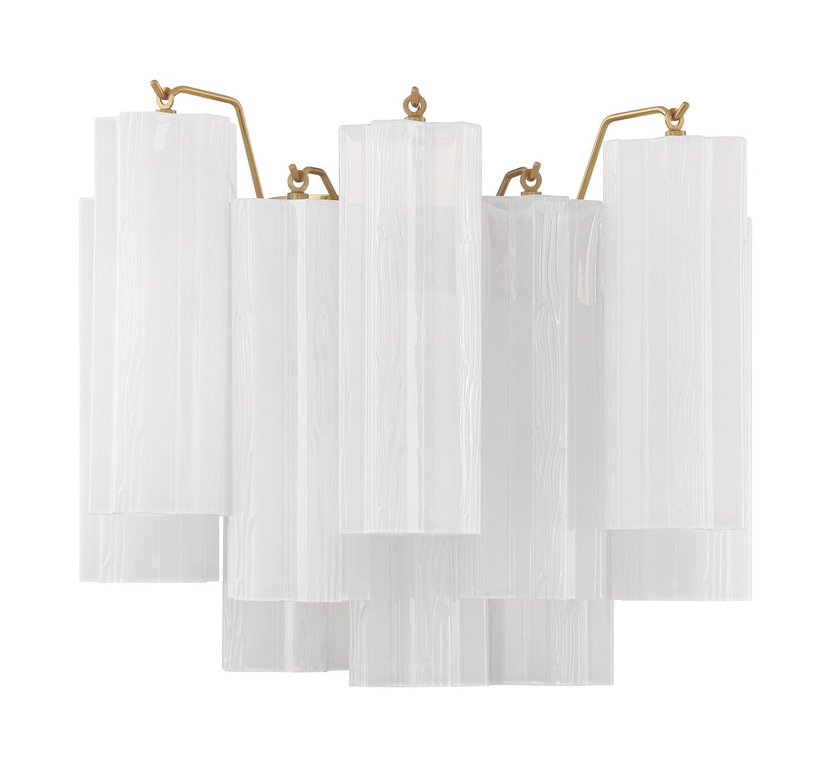 Aurora Applique Murale Moderne en Verre Ambre - Neutralighting