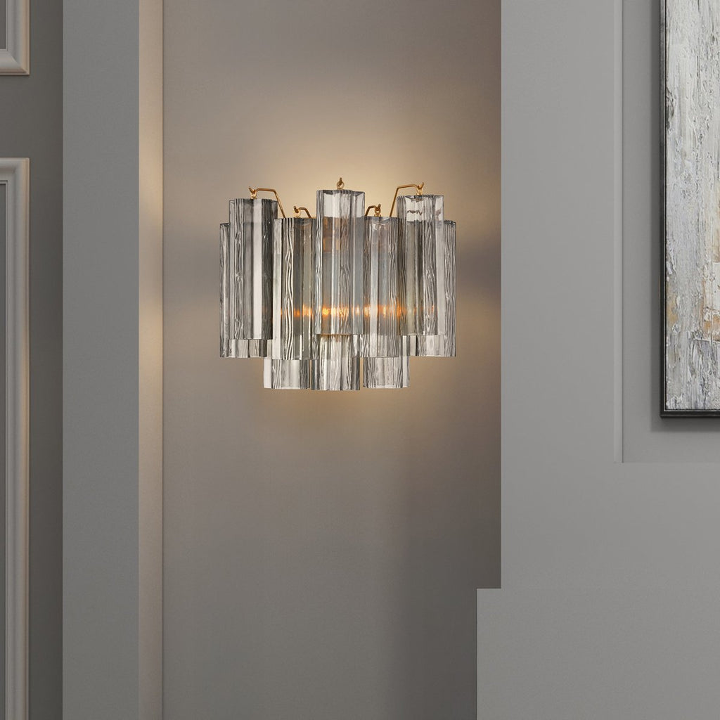Aurora Applique Murale Moderne en Verre Ambre - Neutralighting