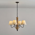Adela Lustre Bois Traditionnel Luxe - Neutralighting