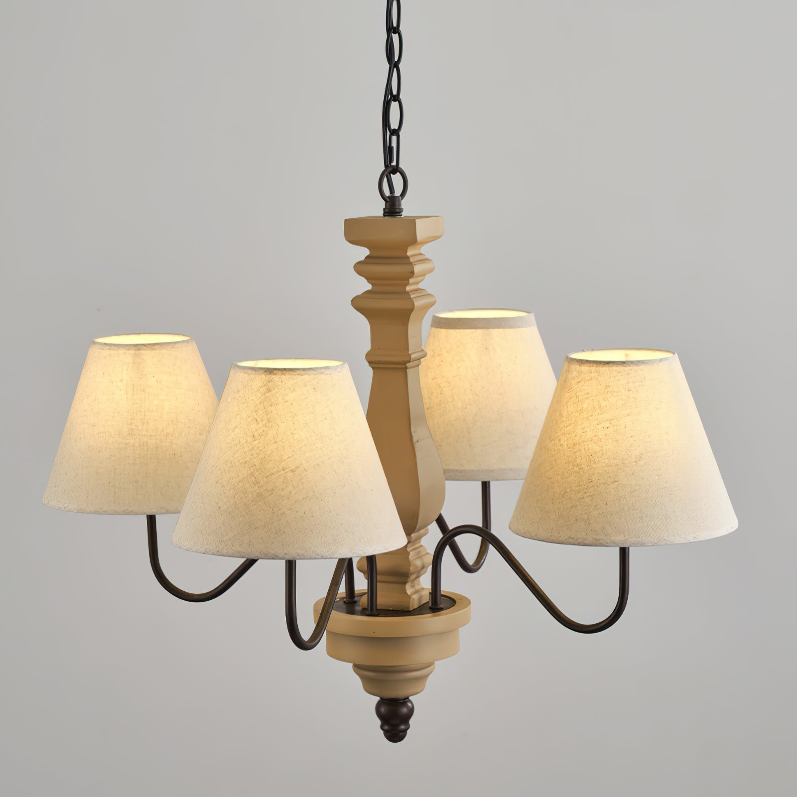 Adela Lustre Bois Traditionnel Luxe - Neutralighting