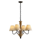 Adela Lustre Bois Traditionnel Luxe - Neutralighting