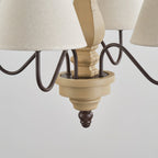 Adela Lustre Bois Traditionnel Luxe - Neutralighting