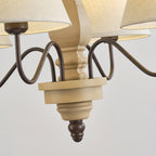 Adela Lustre Bois Traditionnel Luxe - Neutralighting