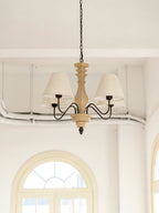 Adela Lustre Bois Traditionnel Luxe - Neutralighting