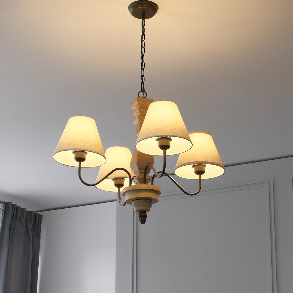 Adela Lustre Bois Traditionnel Luxe - Neutralighting