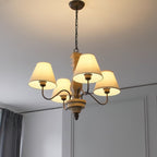 Adela Lustre Bois Traditionnel Luxe - Neutralighting