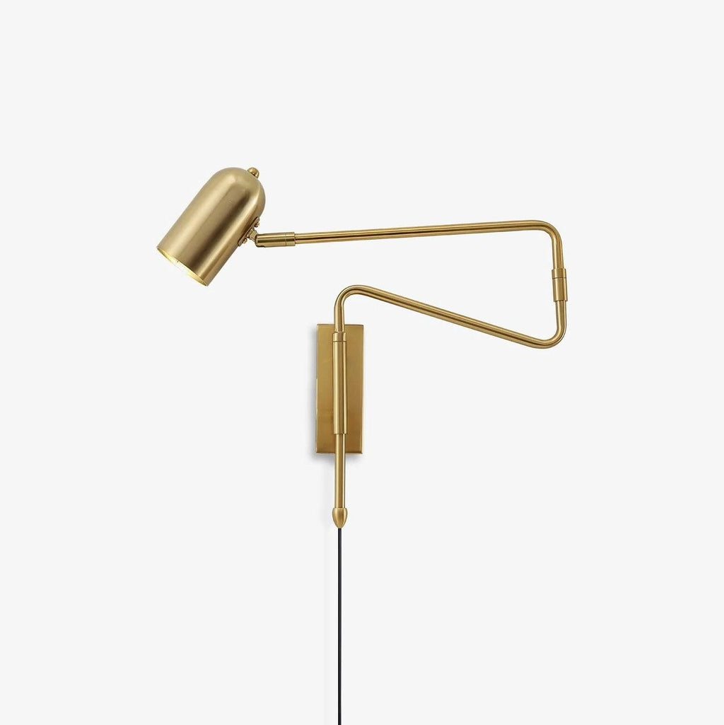 Ivar Adjustable Arm Plug In Wall Lamp - Neutralighting